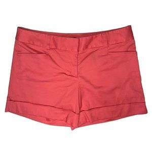 Express Womans Shorts Cuffed Coral Size 4